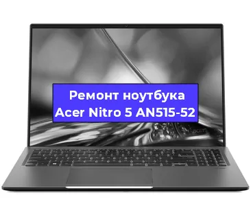 Чистка от пыли и замена термопасты на ноутбуке Acer Nitro 5 AN515-52 в Санкт-Петербурге